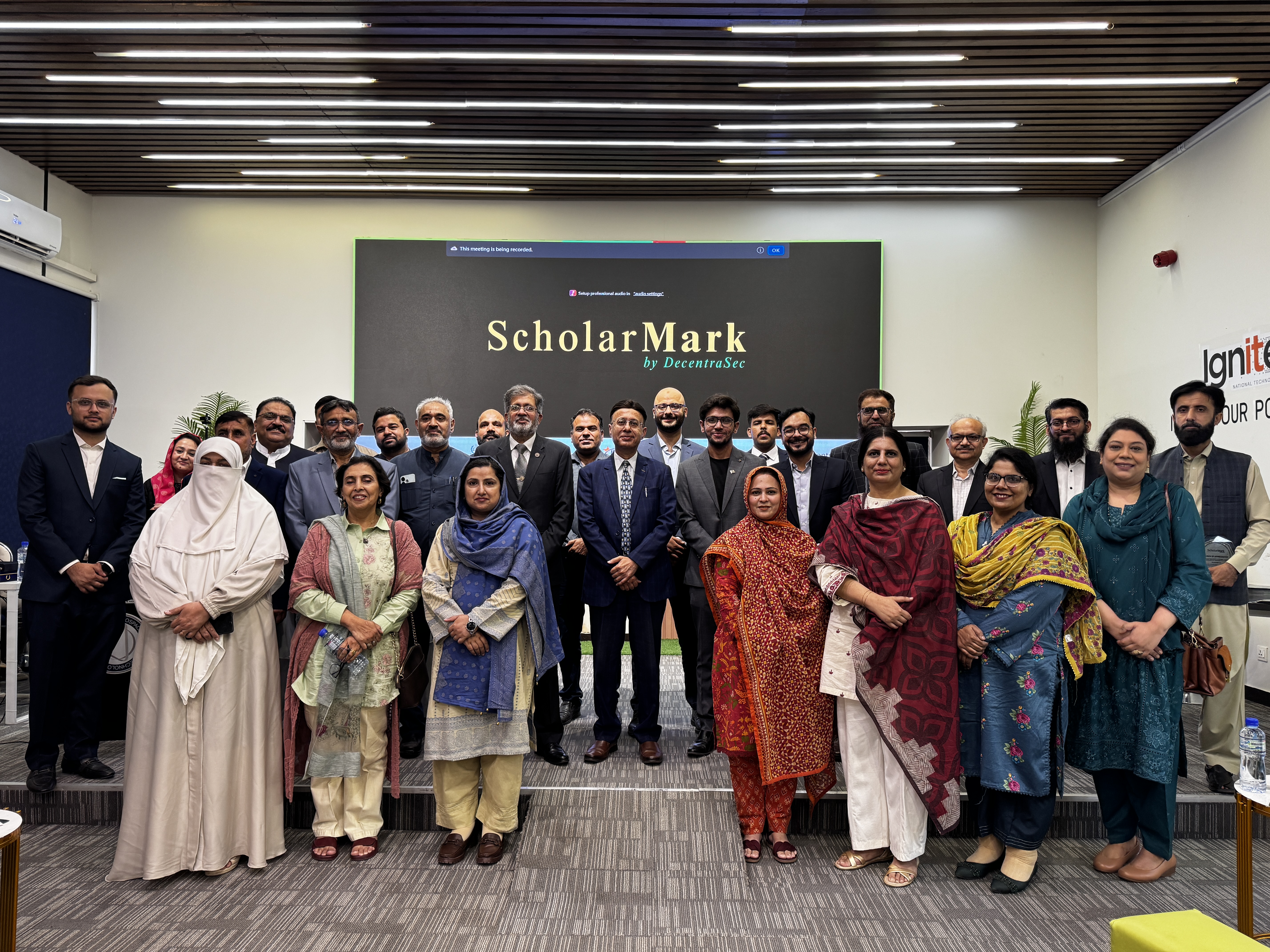 National Launch of ScholarMark: DecentraSec and PASTIC Unveil Pakistan’s First Sovereign AI & Blockchain Research Integrity Infrastructure